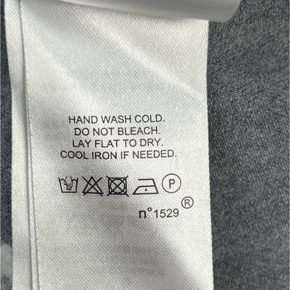 Lauren Ralph Lauren Boatneck Black & White Midi Floral Print Dress Sz: 10 - Picture 12 of 13